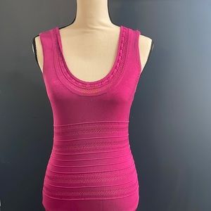 Express Pink Bodycon/Bandage Dress